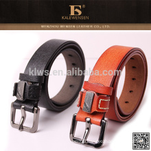 Folding classic leather belt for man